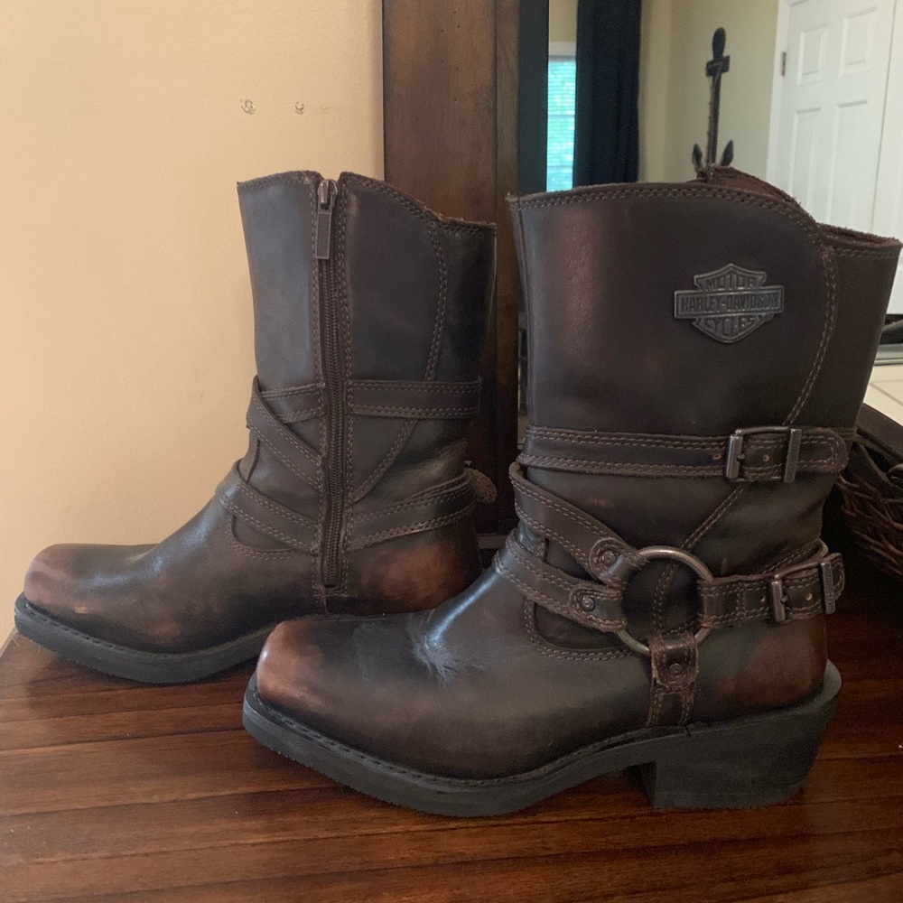 Harley Davidson riding boots